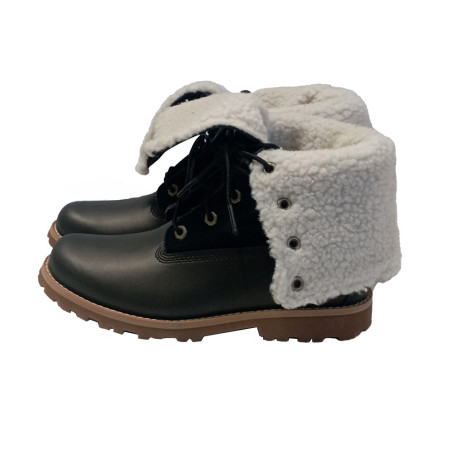 Timberland 6in wasserdichte Shearling-Schuhe in Schwarz TIMBERLAND - 2