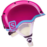 Casque De Ski Kid Salomon Grom Fushia Pop Blue