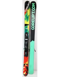 Pack Ski Coreupt TJ Shiller + Befestigung NX-10 Gelb - zustand 1