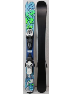 Pack Ski K2 Indy + Marker 4.5-Blau / Grün, zustand 1