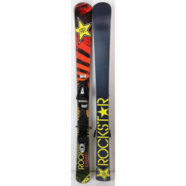 Pack Ski Rockstar Energy Drink mini ski + Bindings Tyrolia SP75 - state 3