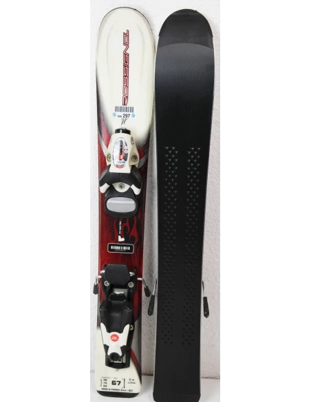 Pack Ski Rossignol Bandit + Fastenings Comp Kid Red - state 1