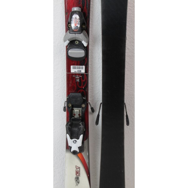 Pack Sci Rossignol Bandit + Fissaggi Comp Kid di stato - Rosso 1