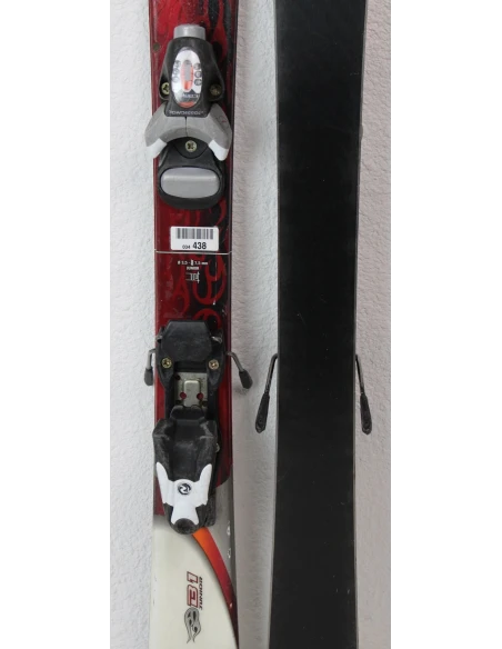 Pack Ski Rossignol Bandit + Fastenings Comp Kid Red - state 1