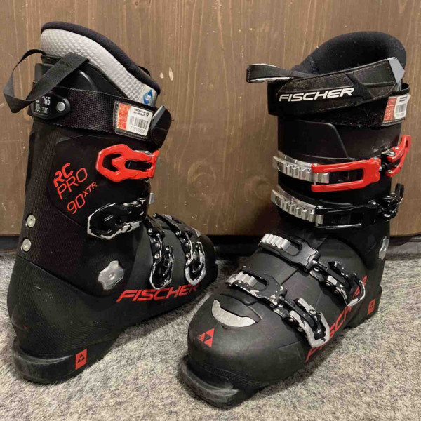 Chaussures de ski Fischer RC Pro 90 XTR Black/Red FISCHER - 1