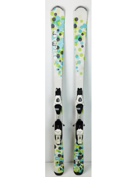 Pack Ski Wed'ze Onecharm + Bindings Salomon L9 White