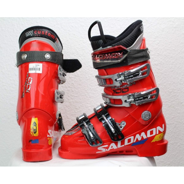 Botas de Ski Salomon Falcon 100 Rojo