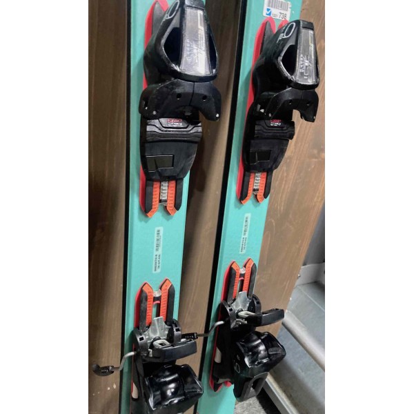 Pack Ski Femme Elan Ilumina Vert + Fixations Elan ELW9.0 ELAN - 1