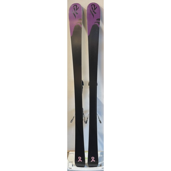 PACK SKI FEMME K2 ONE LUV + FIXATION K2 - 3