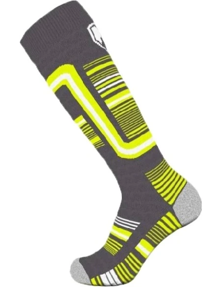 Chaussettes de Ski Torrent Kids Alpine Socks Grey / Yellow