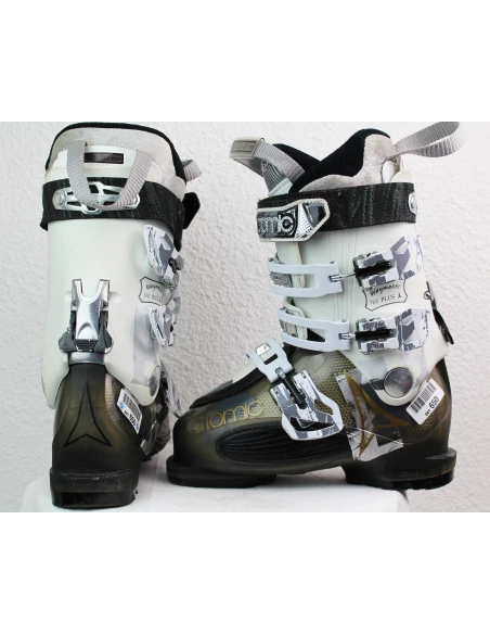 Skischuhe-Atomic-Waymaker Plus Weiß / Grau