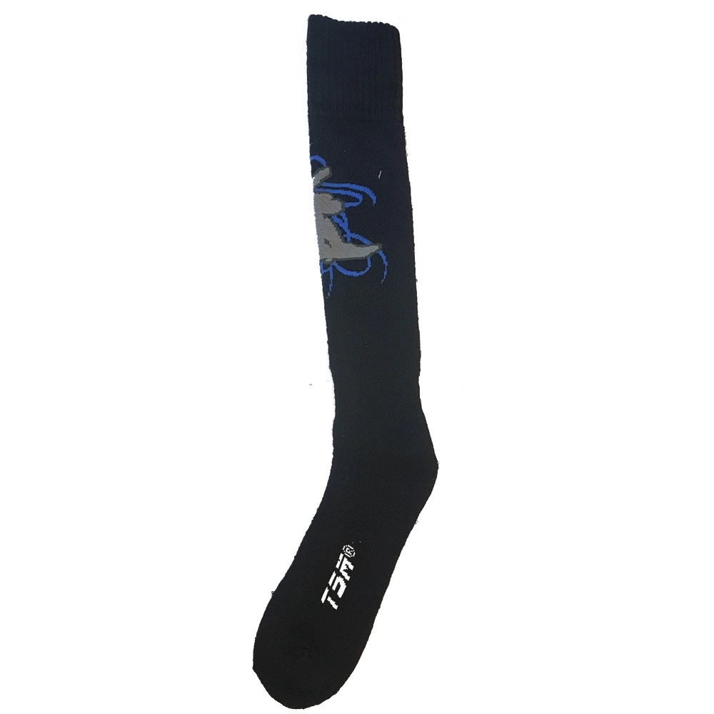 Ski-socken Thermolite Schwarz / Blau
