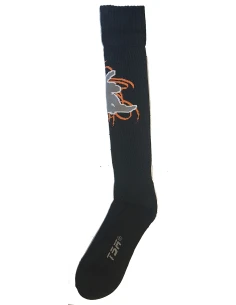 Ski-socken Thermolite Schwarz / Orange