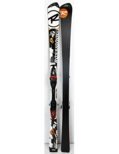 Pack Ski Rossignol Radical WorldCup 9 SL TI + Bindungen Rossignol 120 Weiß