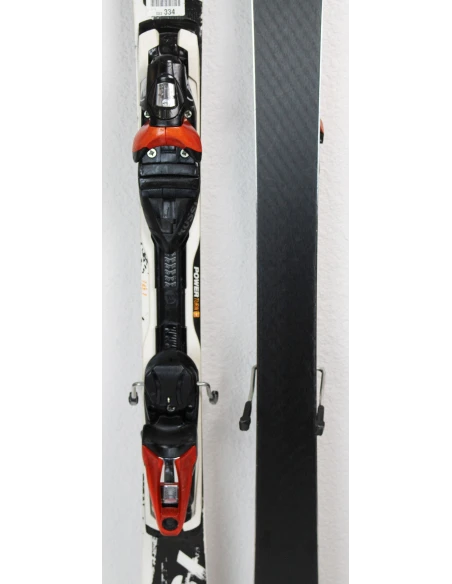 Pack Ski Rossignol Radical WorldCup 9 SL TI + Bindungen Rossignol 120 Weiß