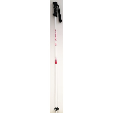 Ski poles Torrent Alu 120 mm Red