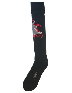 Ski-socken Thermolite Schwarz / Rot