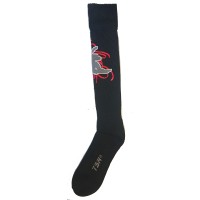 Ski-socken Thermolite Schwarz / Rot