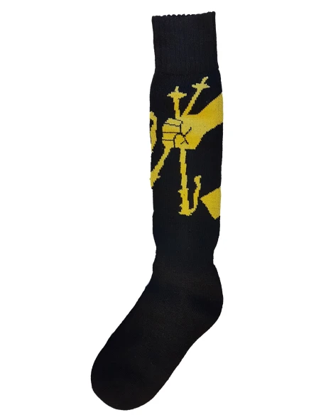 Ski-socken Torrent Ski Republic in Schwarz / Gelb