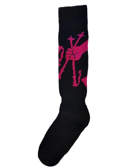 Ski-socken Torrent Ski Republic in Schwarz / Rose