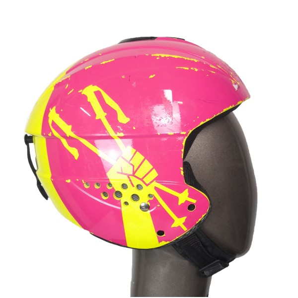 Helm Ski Gebraucht Ski Republic Gelb / Rosa
