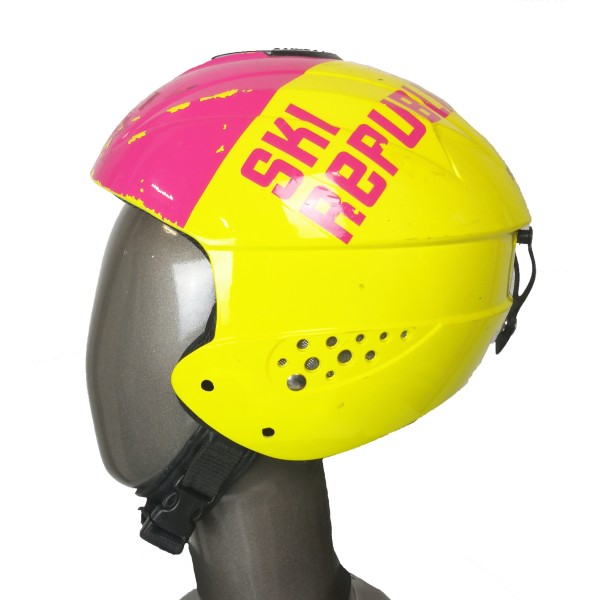 Helm Ski Gebraucht Ski Republic Gelb / Rosa