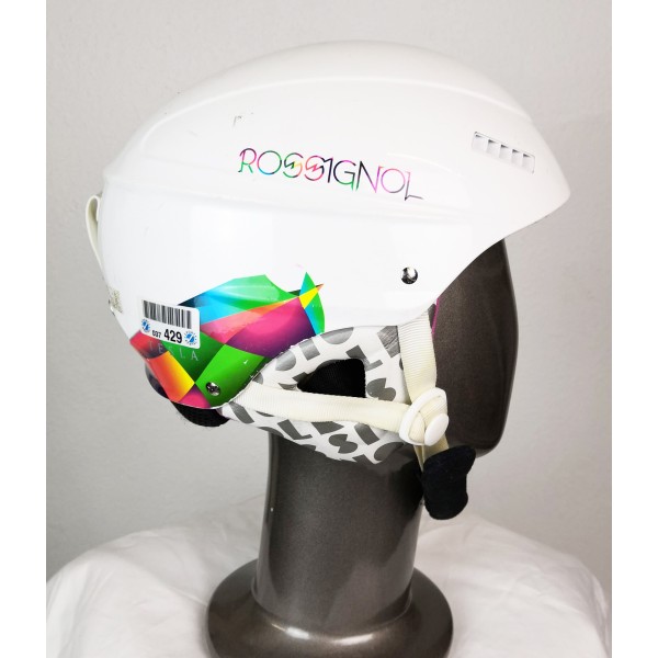 Casco Da Sci Occasione Rossignol Toxic Tesla Bianco