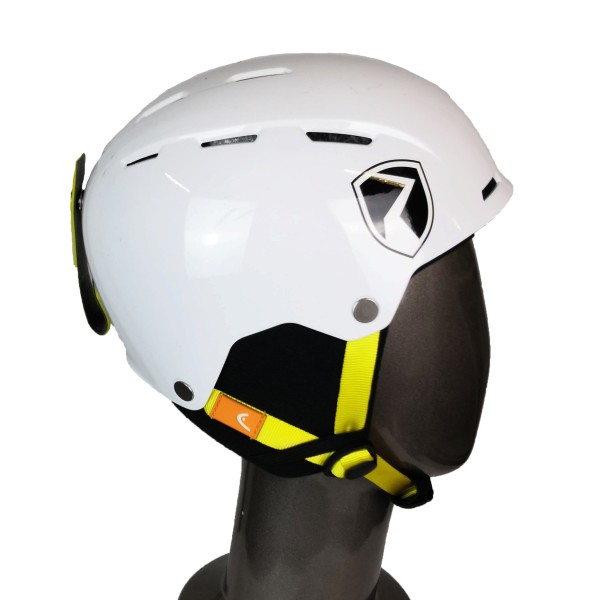 Casco de esquí utiliza la Cabeza de la Precisión de Esquí Blanco