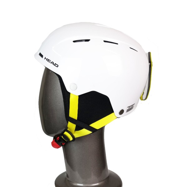 Casco de esquí utiliza la Cabeza de la Precisión de Esquí Blanco