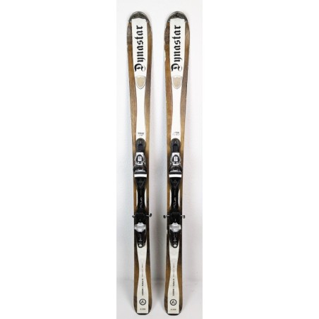 Pack Ski Dynastar Sultan 85 + Befestigungen-Look Braun / Weiß