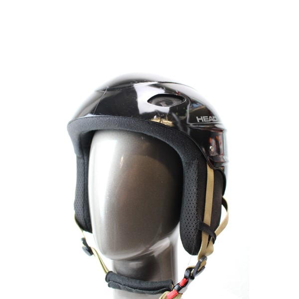 Casco de esquí utiliza la Cabeza de Alquiler Negro