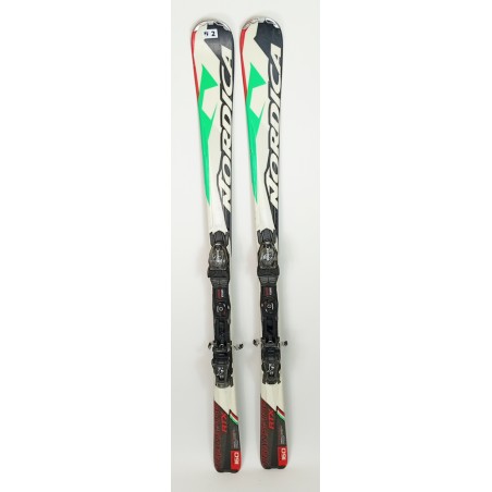 Pack Ski Nordica Transfire RTX + Fixations Adu