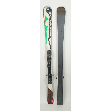 Pack Ski Nordica Transfire RTX + Fixations Adu