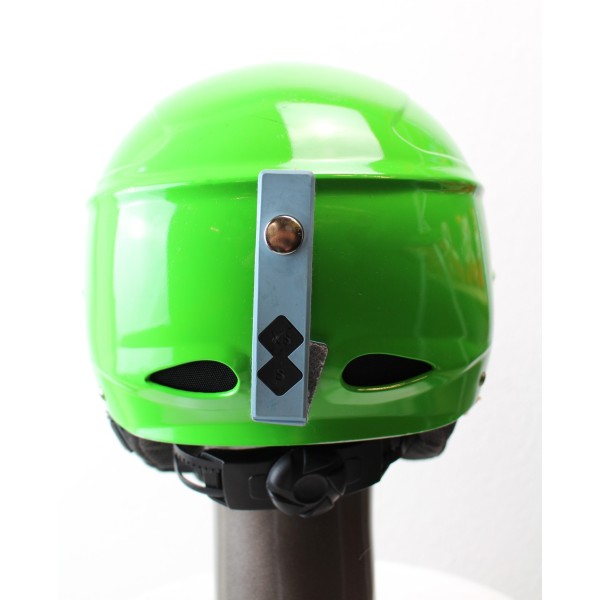 Casco de esquí utilizado Cabeza Verde