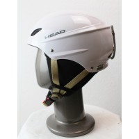 Casco da sci usati Testa Bianca