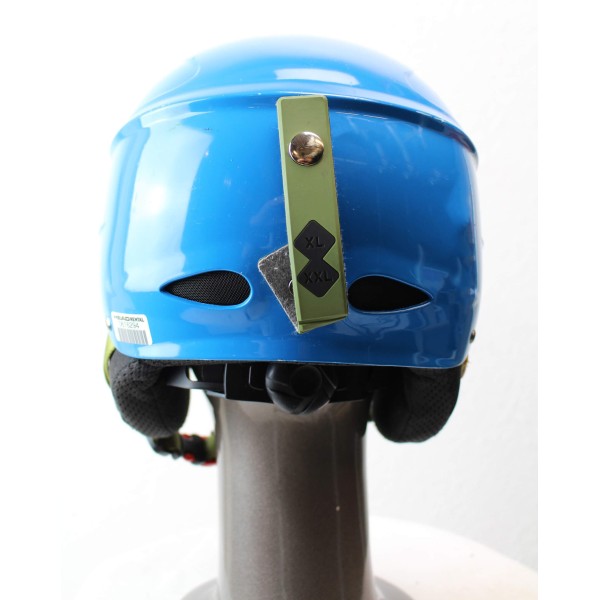 Casco da sci usati Testa Blu