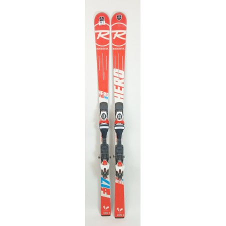 Pack Ski Rossignol Hero Fis GS Pro + Fixations
