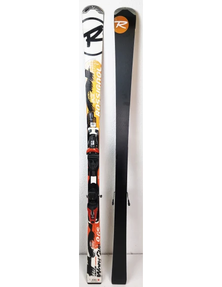 Pack Ski Rossignol Radical World Cup 9 GS + Befestigungen Nachtigall