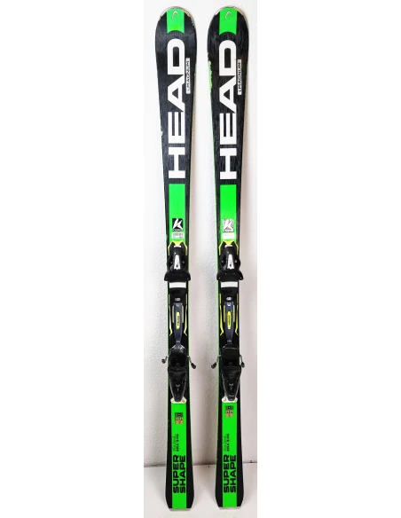 Pack Ski Head Supershape I.Magnum Noir + Fixations Tyrolia