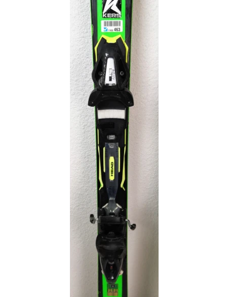 Pack Ski Head Supershape I. Magnum Schwarz + Tyrolia Bindungen