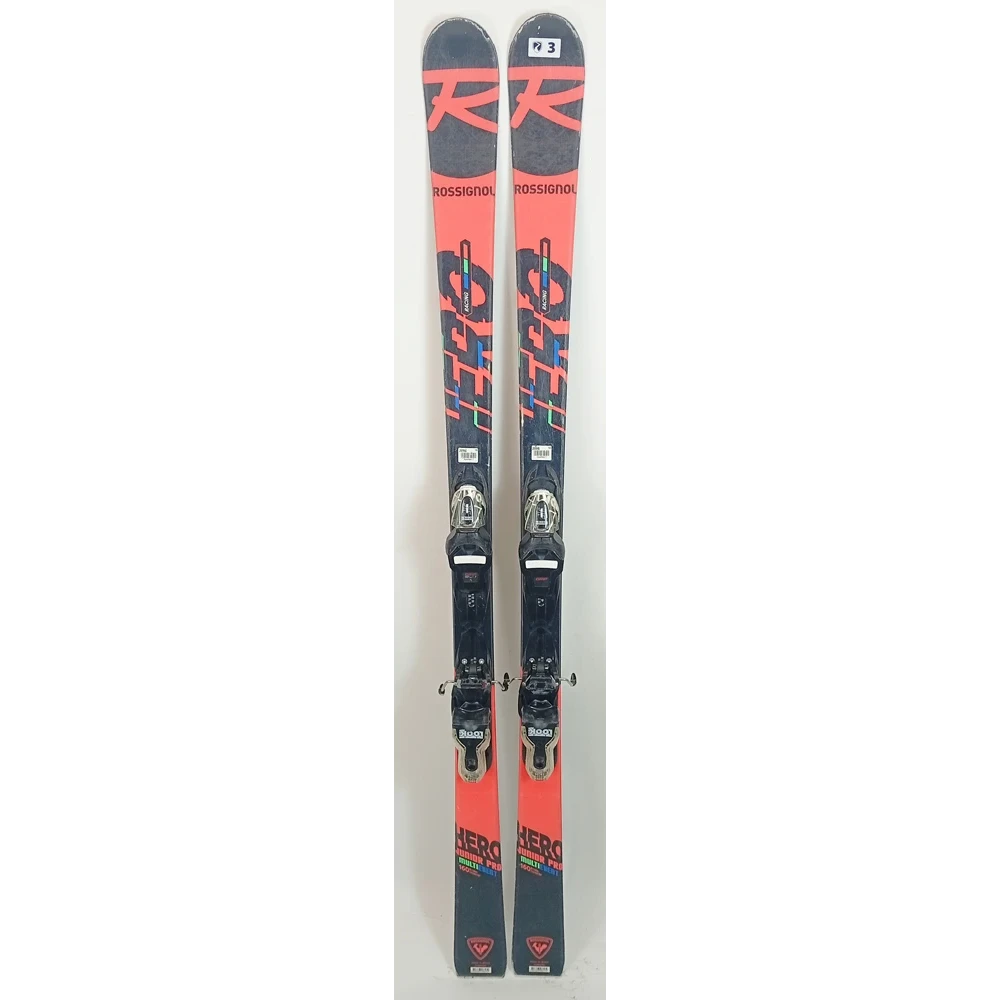 Pack Ski Rossignol Junior Hero Multi Event Racing + Fixations