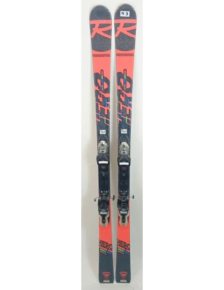 Pack de esquí multievento Rossignol Junior Hero + fijaciones