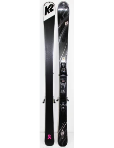 Pack Ski K2 Luv 76 SMU-Schwarz
