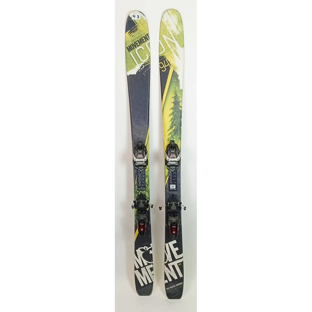 Movement Icon 94 Ski Touring Package + Duke PT Bindings + Skins