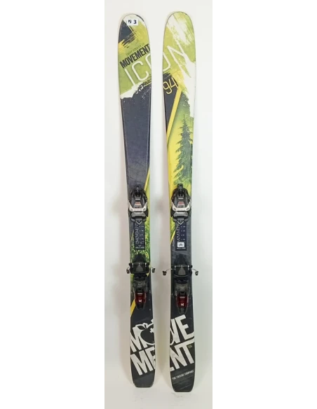 Paquete de esquí de travesía Movement Icon 94 + fijaciones Duke PT + pieles de foca