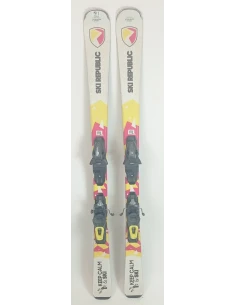 Forma de la cabeza del esquí V2 Ski Republic + Fijaciones