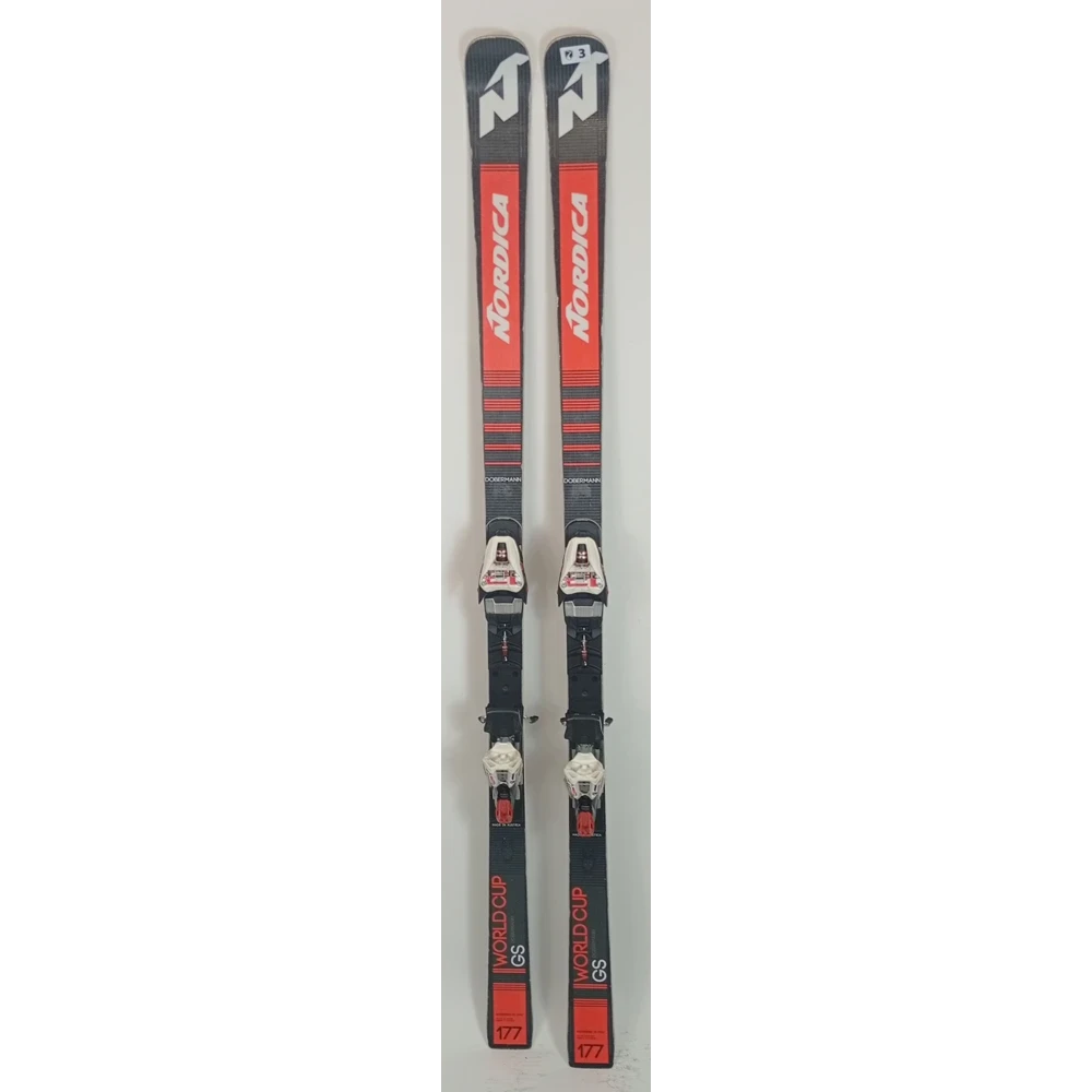 Pack Ski Nordica Dobermann GS WC Plate + Fixations
