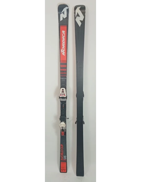 Nordica Dobermann GS WC Plate Ski Pack + Bindings