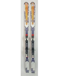 Salomon X-Wing 8 Skirucksack + Salomon Bindungen