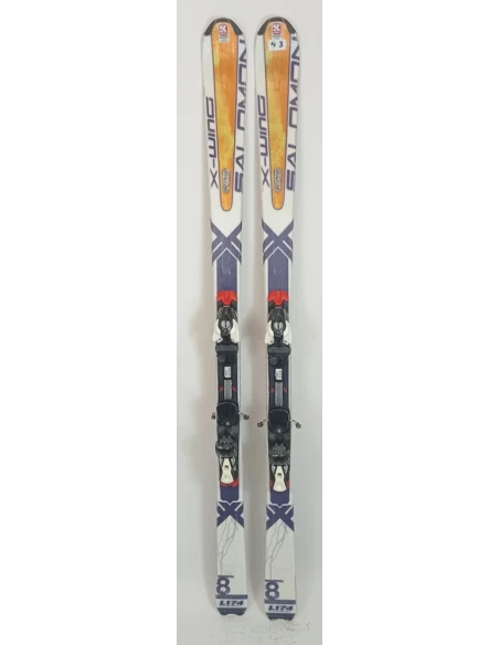 Salomon X-Wing 8 Skirucksack + Salomon Bindungen